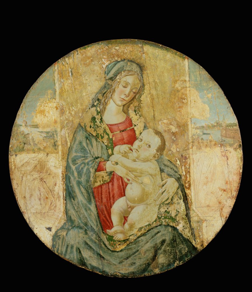 Madonna ... de Sandro Botticelli