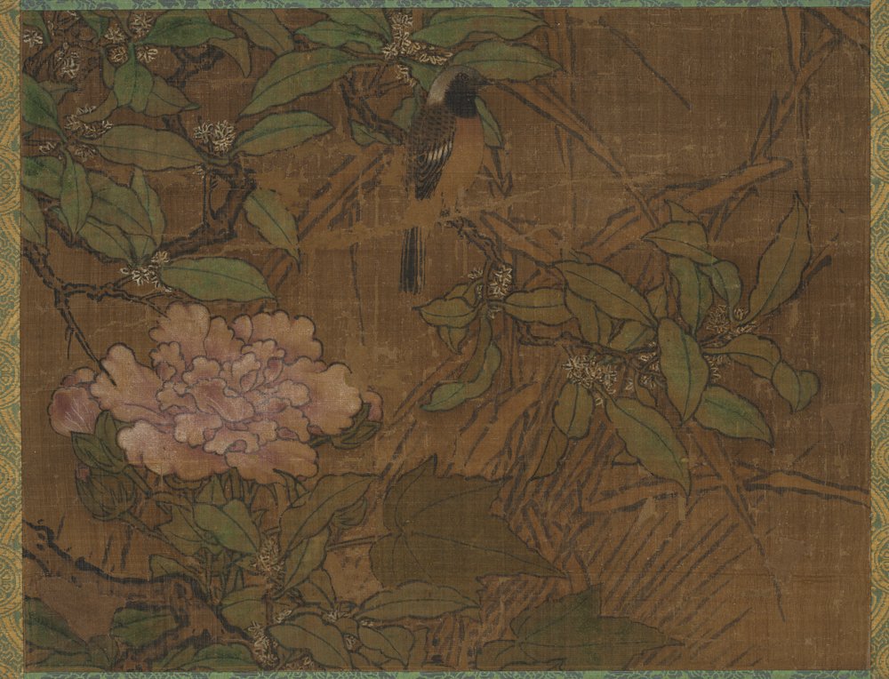 Aves y flores, mediados de 1400-principios de 1500 de Sesshû Tôyô