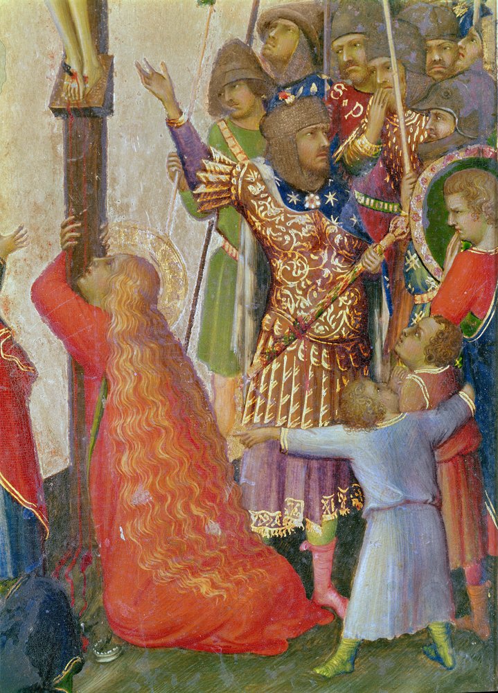El golpe de la lanza (detalle) | Simone Martini