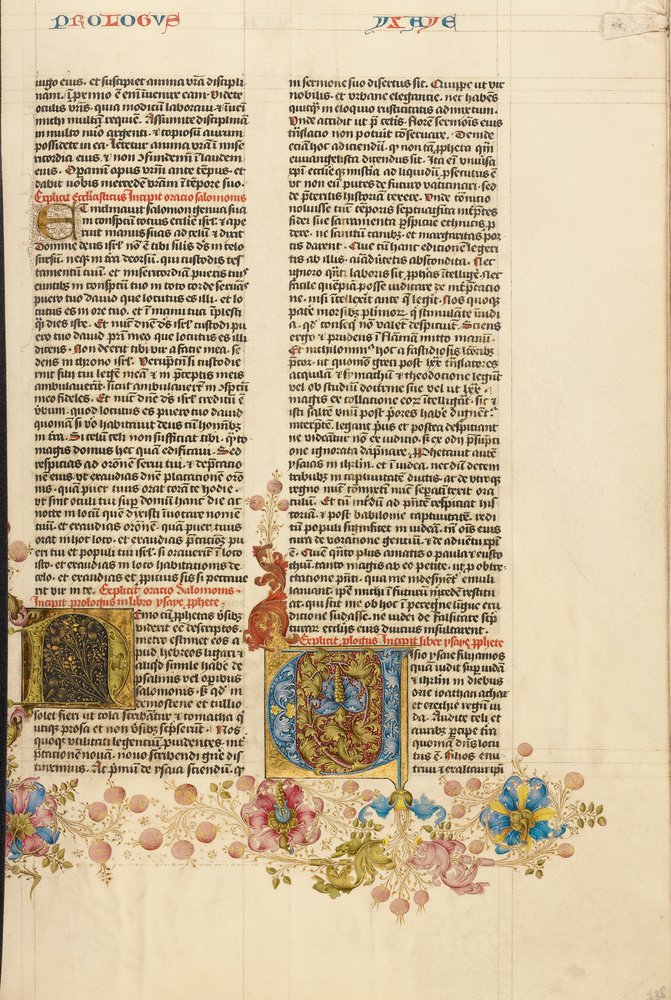 Inicial V: Isaías de Stefan Lochner