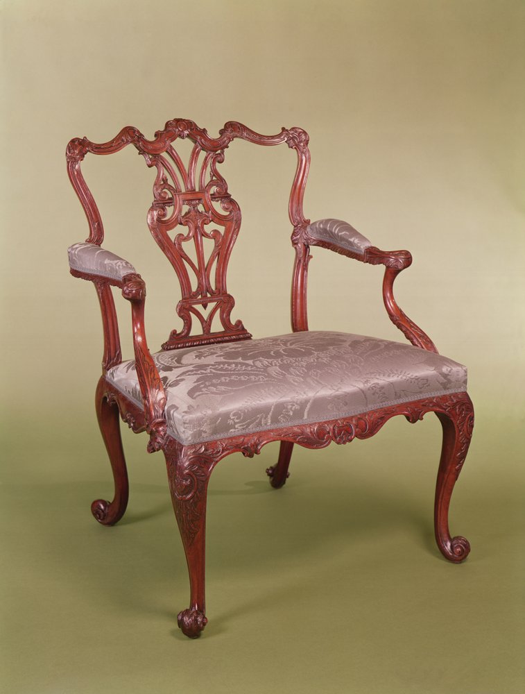 Sillón de Thomas Chippendale, c. 1760 de Thomas Chippendale