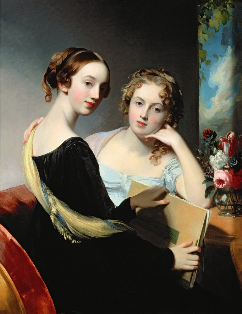 Retrato de las hermanas McEuen, después de 1823 de Thomas Sully