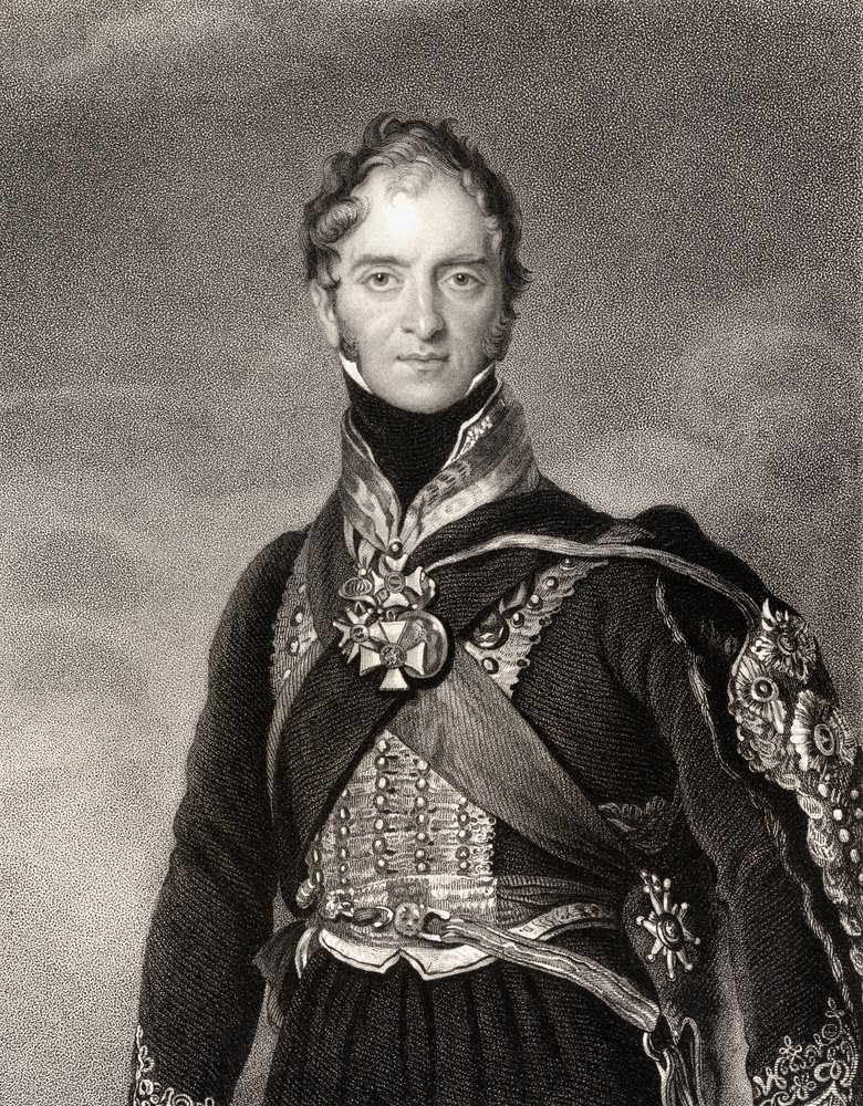 Henry William Paget, 1er Marqués de Anglesey, grabado por Samuel Freeman (1773-1857) de Thomas Lawrence