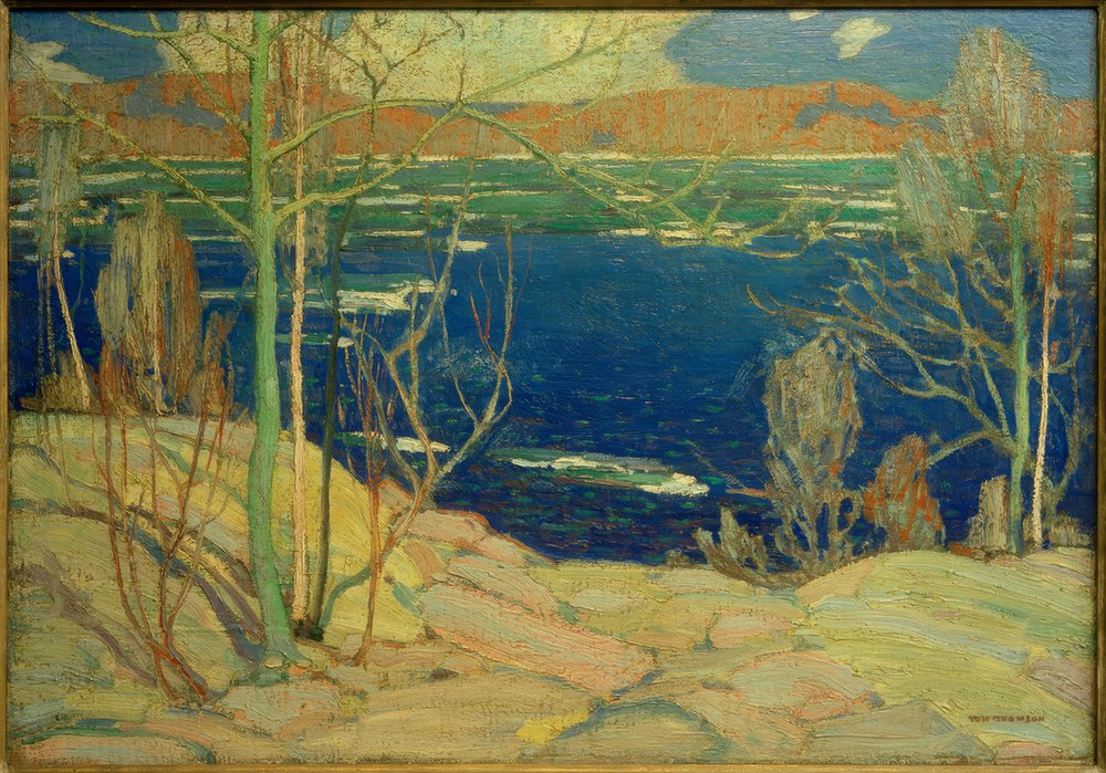 Hielo primaveral | Tom Thomson | Impresión de arte