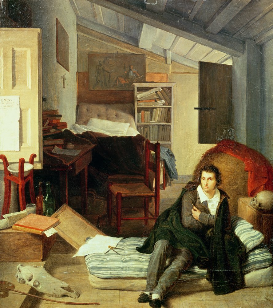 Autorretrato, 1807 de Tommaso Minardi
