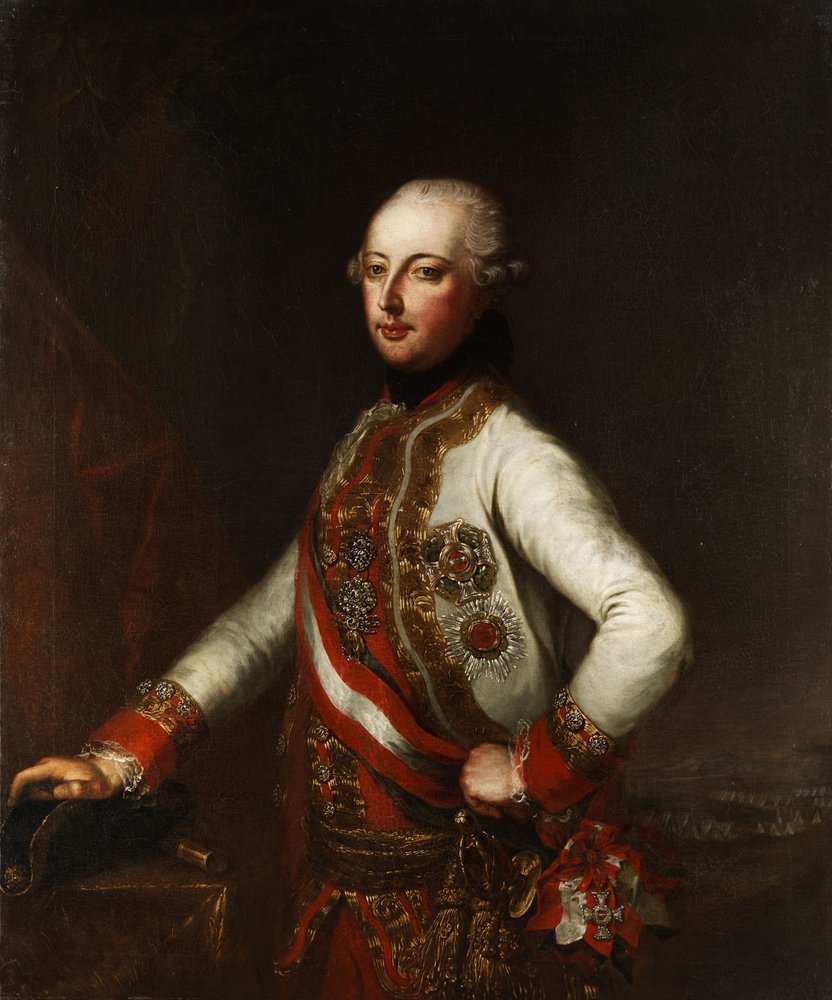 Retrato probablemente de José II, emperador del Sacro Imperio Romano Germánico de Unbekannt Unbekannt