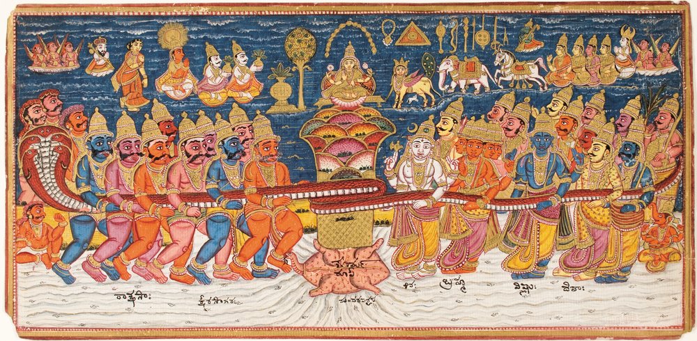 El batido del océano de leche de Unbekannt Unbekannt