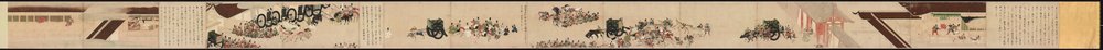 Cuento ilustrado de la guerra civil de Heiji - Pergamino de la visita imperial a Rokuhara de Unbekannt Unbekannt