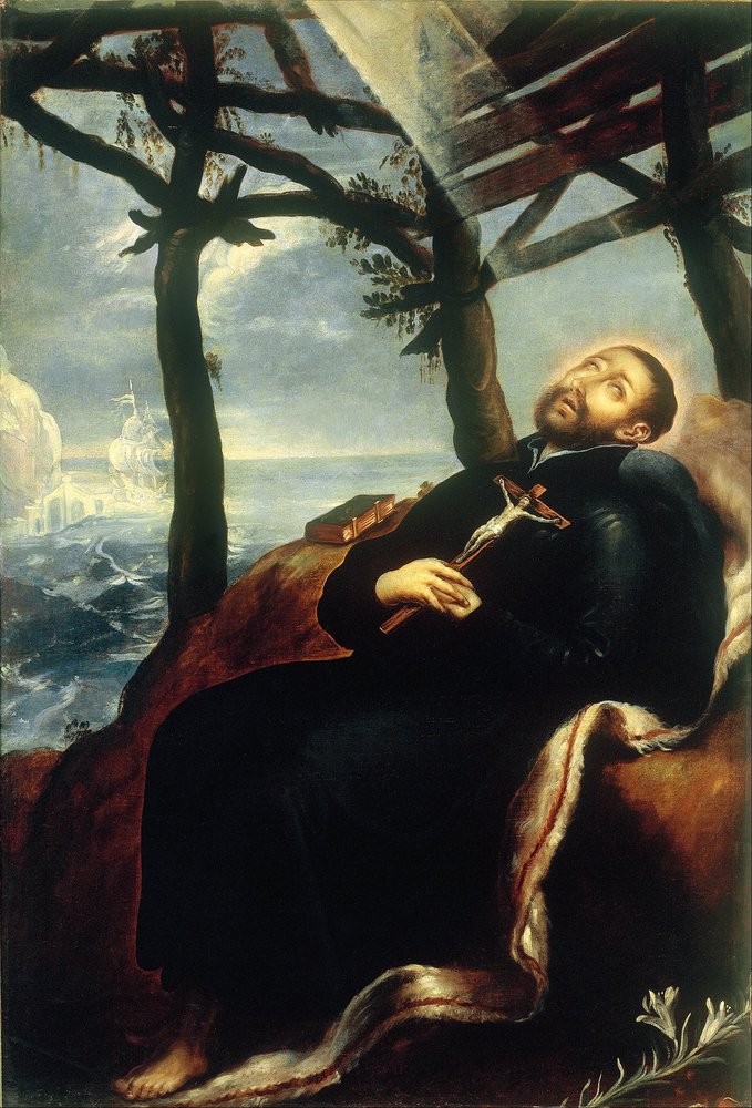 La muerte de San Francisco Javier de Unbekannt Unbekannt
