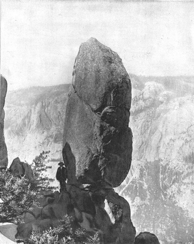 Columna Agassiz, Yosemite, California, EE.UU., c1900 de Unbekannt