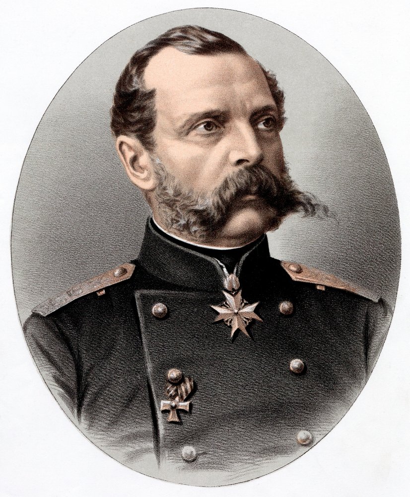 Alejandro II 1818-1881, Zar de Rusia desde 1855, c. 1880 de Unbekannt