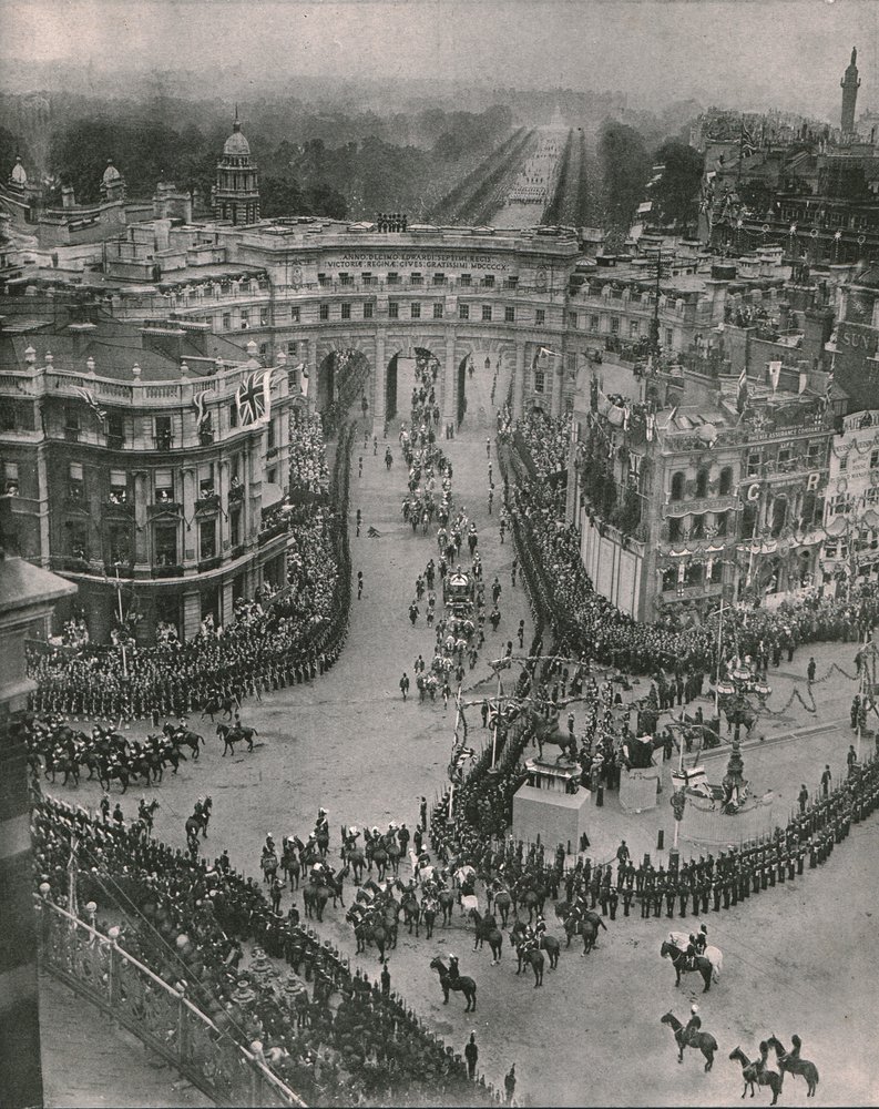 Coronación del rey Jorge V y la reina María, Londres, 1911. de Unbekannt