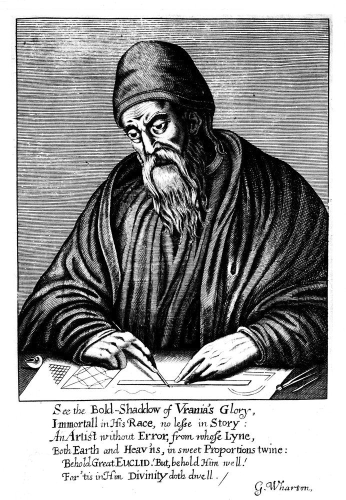 Euclides, matemático griego antiguo, 1661 de Unbekannt
