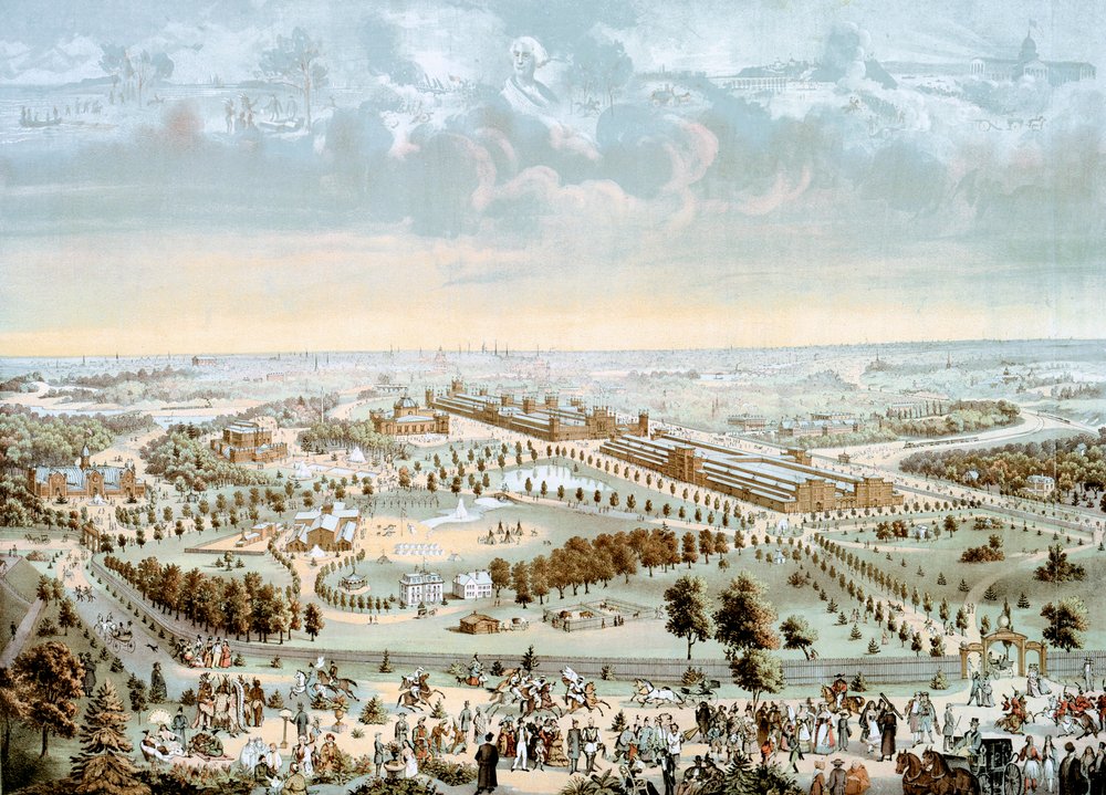 Exposición Internacional de 1876 celebrada en Filadelfia, Pensilvania, Estados Unidos, 1876 de Unbekannt