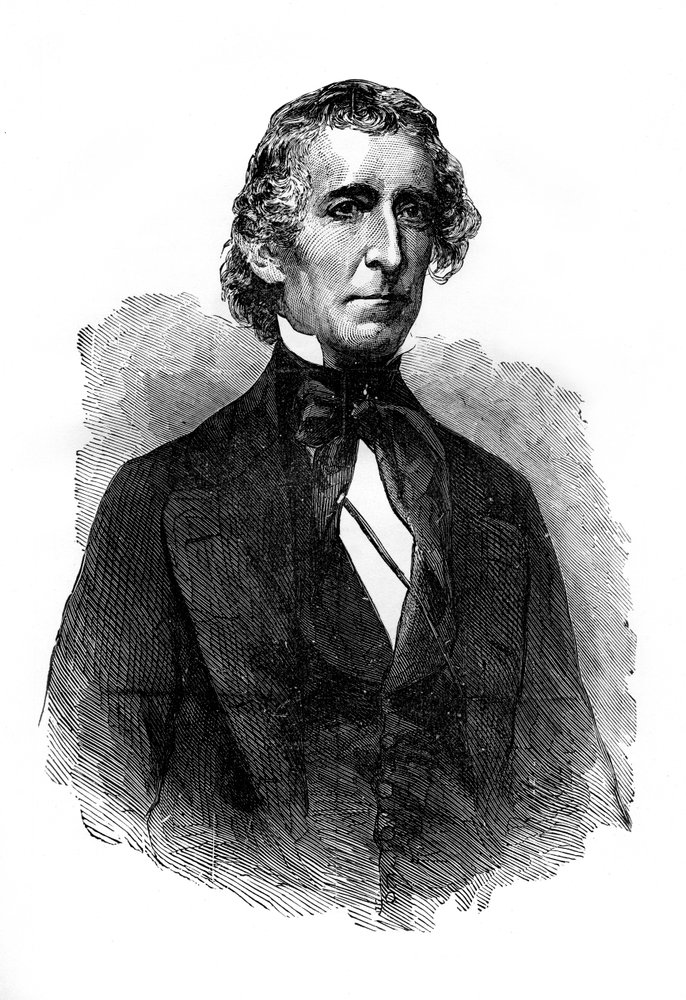 John Tyler, décimo presidente de los Estados Unidos, 1872 de Unbekannt