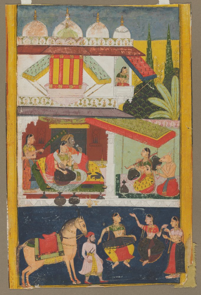 Shri Raga, c. 1695 | Unbekannt | Impresión de arte