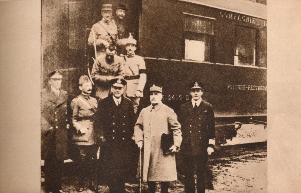 Firma del Armisticio para terminar la Primera Guerra Mundial, 11 de noviembre de 1918, 1935 de Unbekannt