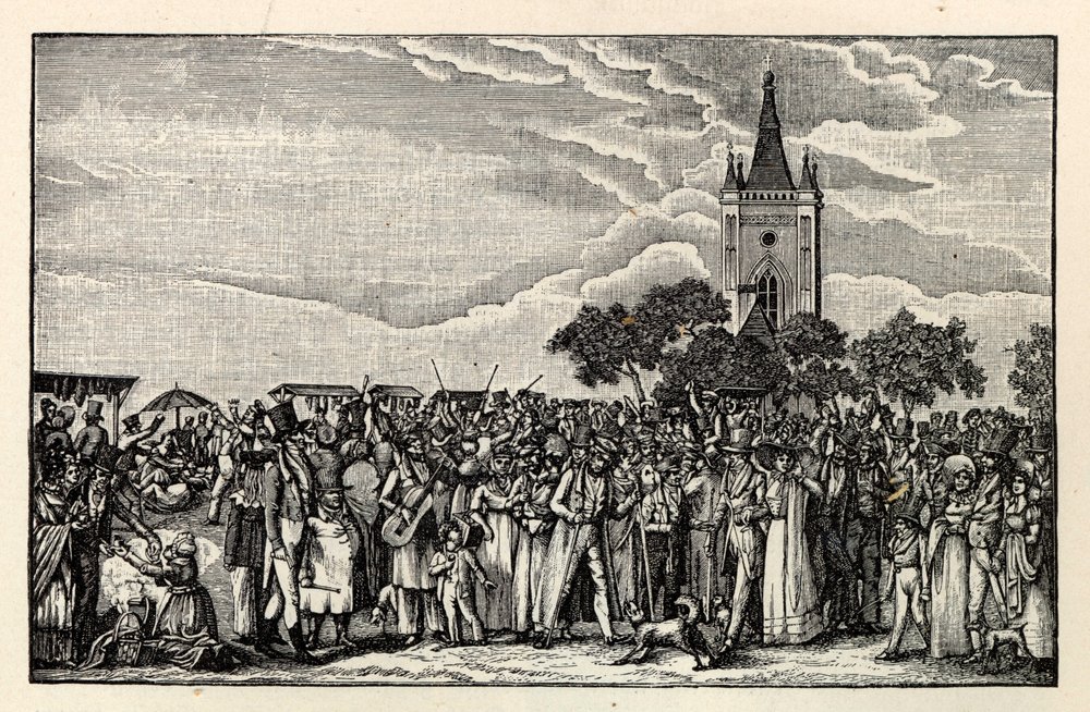 Desfile de peces de Stralau, ca. 1865 de Unbekannt