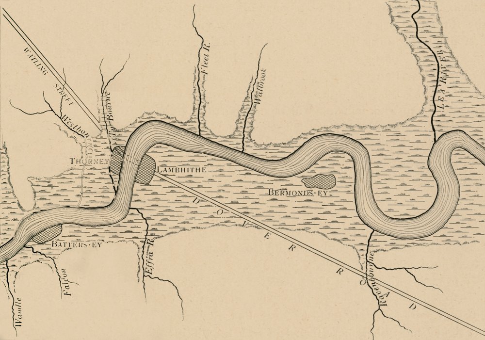 Los pantanos del Londres temprano, 1908 de Unbekannt