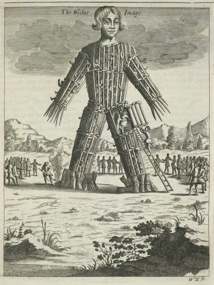 Hombre de Mimbre de Britannia Antiqua Illustrata por Aylett Sammes, 1676 de Unbekannt