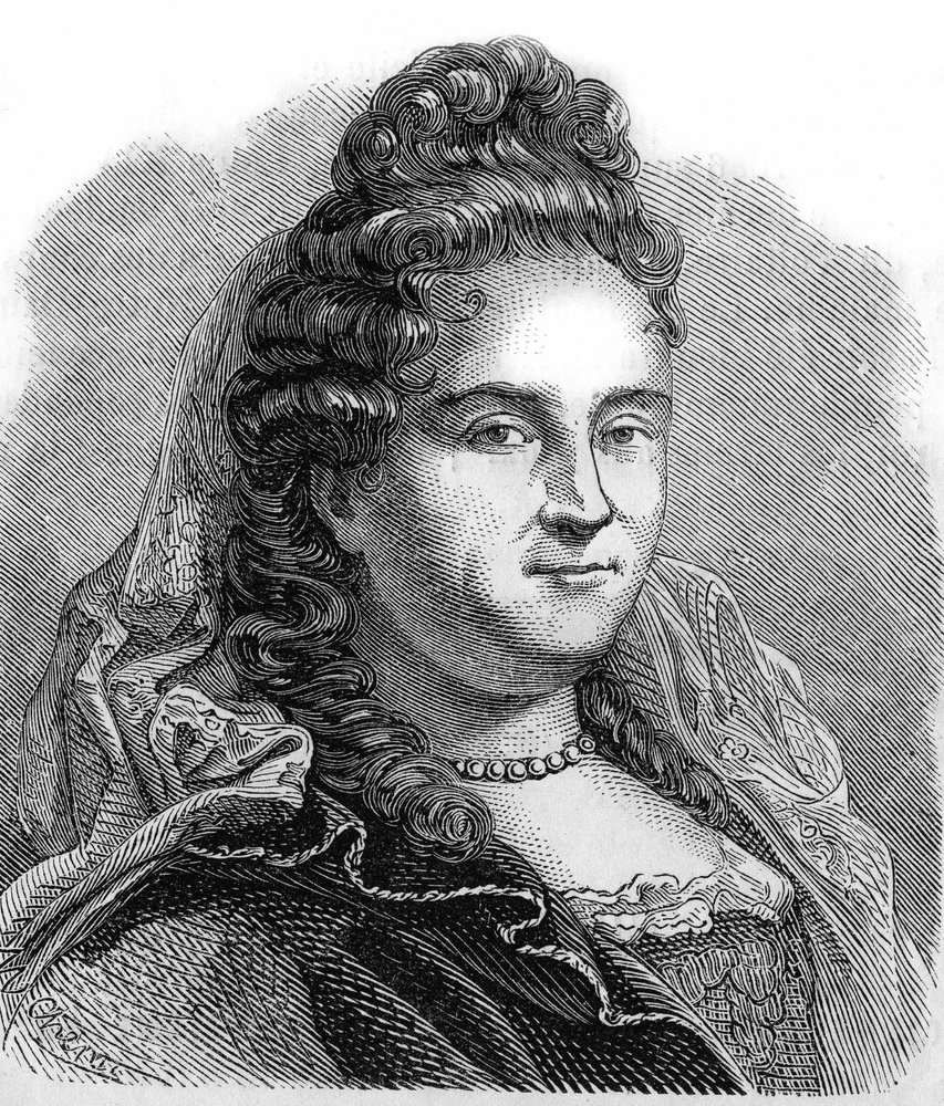 Retrato de Anne Lefebvre, Mme Dacier. Erudita francesa (1647-1720) de Unknown artist