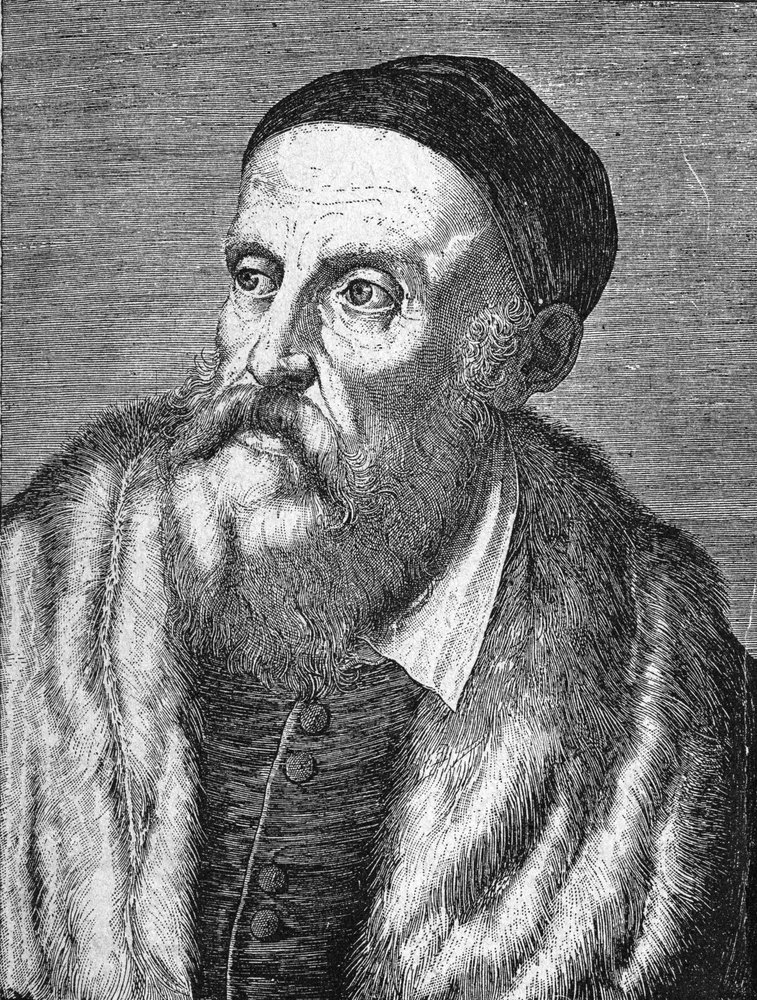 Retrato de Tiziano Vecellio (El Tiziano) (1490 - 1576) de Unknown artist
