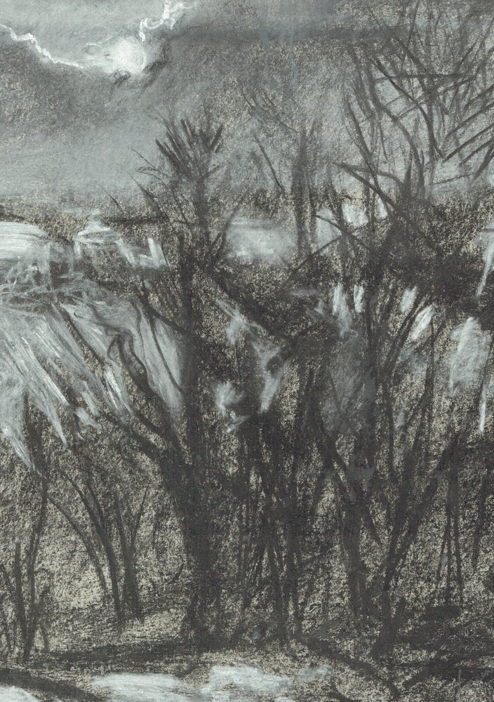 Luz de luna sobre Osmotherley de Vincent Alexander Booth
