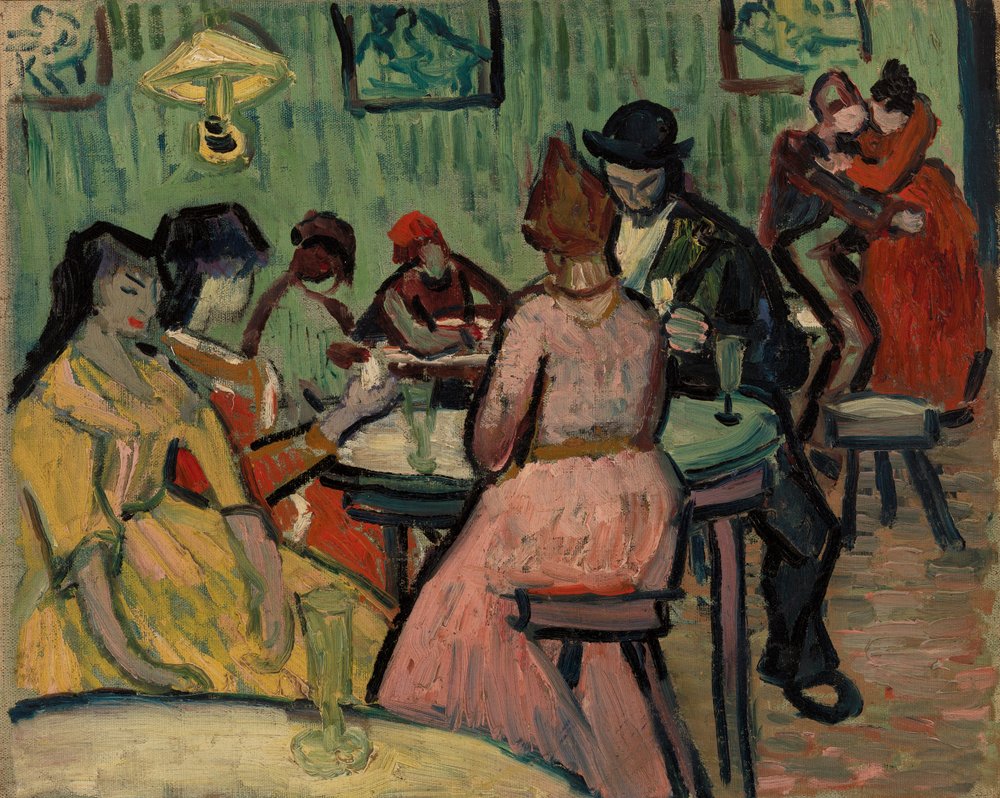 El burdel (Le Lupanar) de Vincent van Gogh