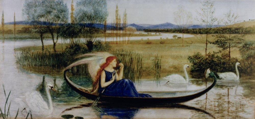 Mi alma es un barco encantado de Walter Crane