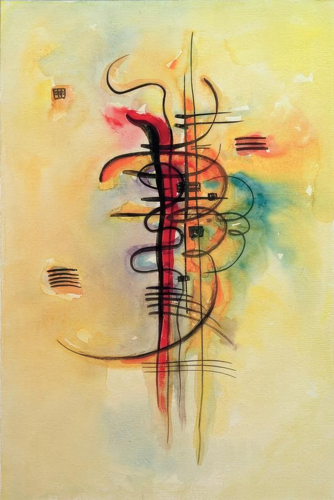 Acuarela No. 326 de Wassily Kandinsky