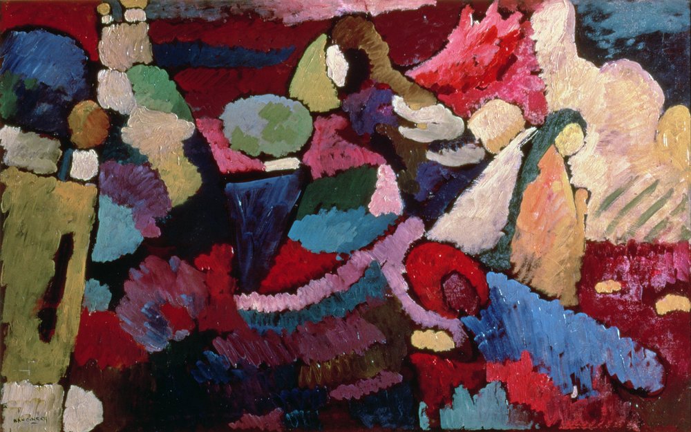 Improvisación, 1910 de Wassily Kandinsky