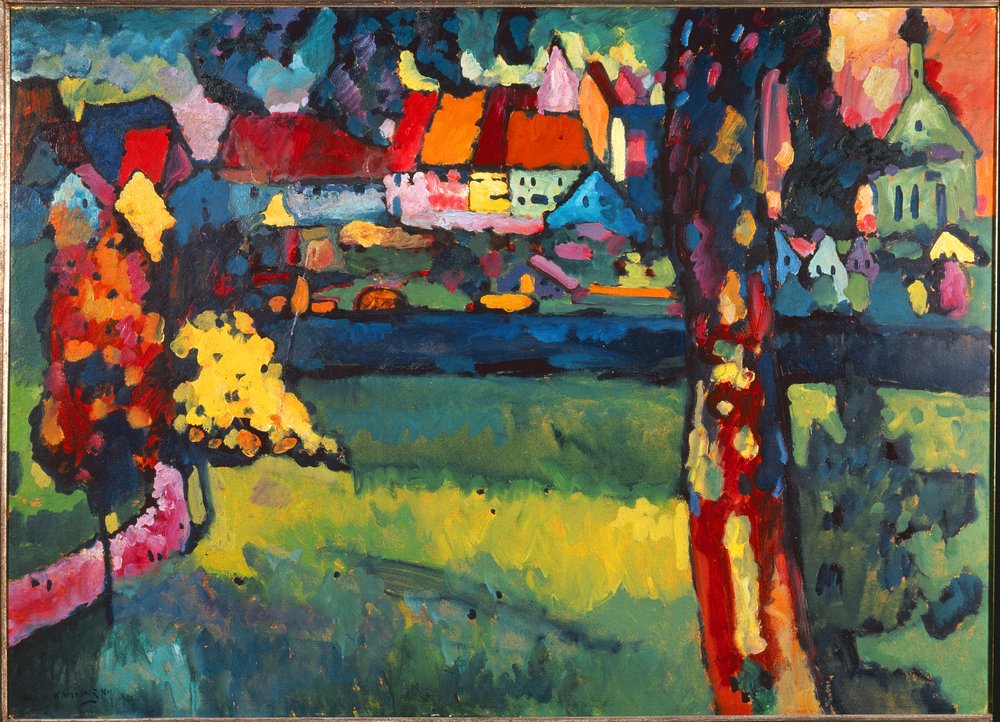 Murnau, 1909 de Wassily Kandinsky