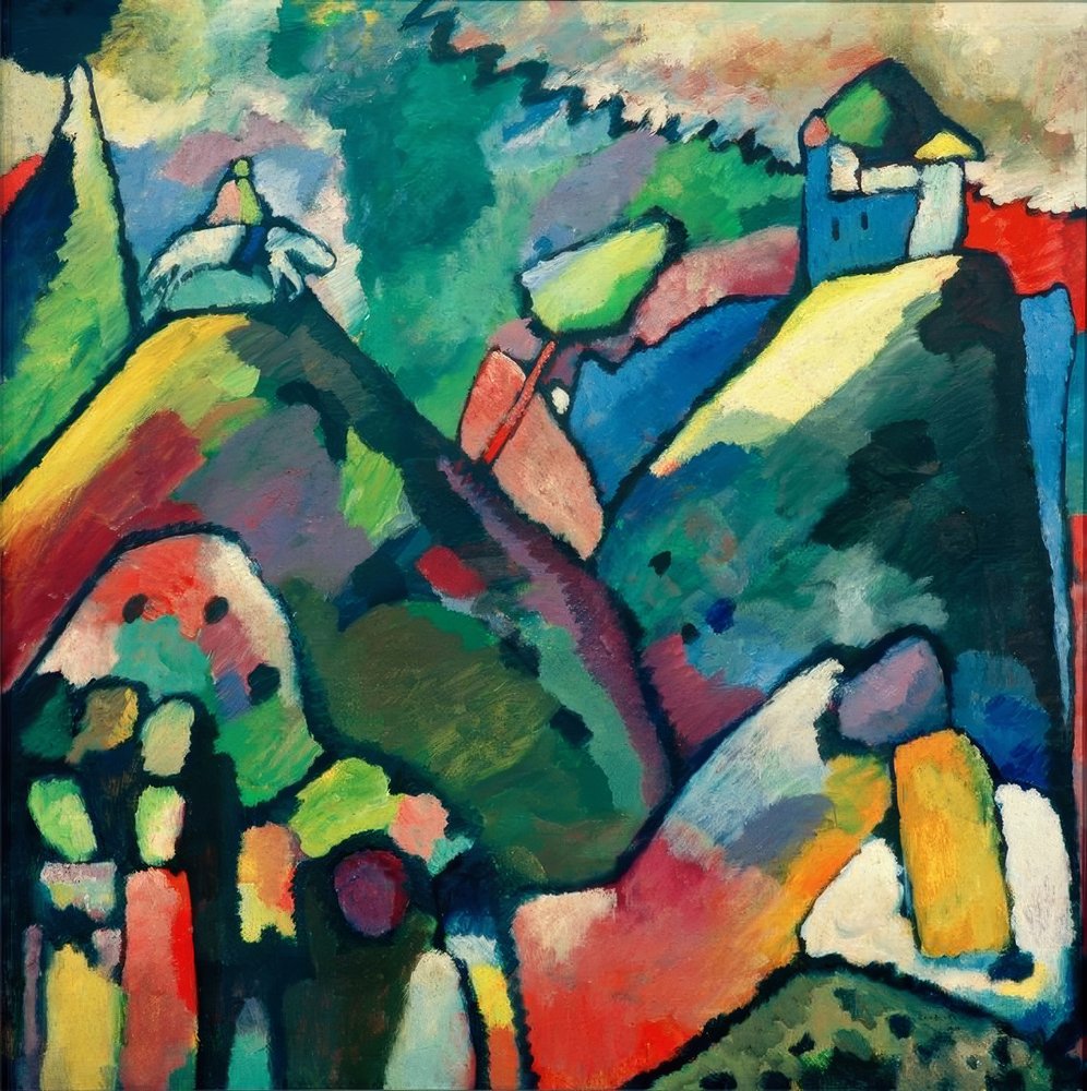 Improvisación 9 de Wassily Kandinsky