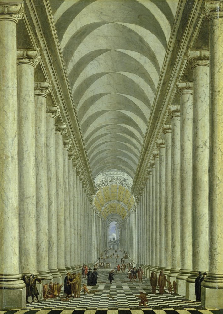 Escalera interior renacentista de Wilhelm van Ehrenberg