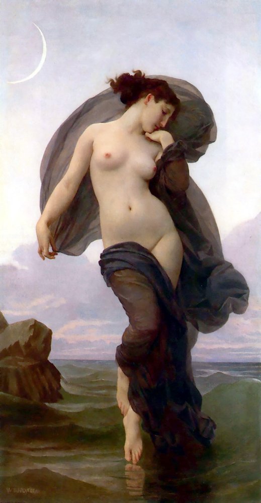 Estado de ánimo vespertino de William-Adolphe Bouguereau