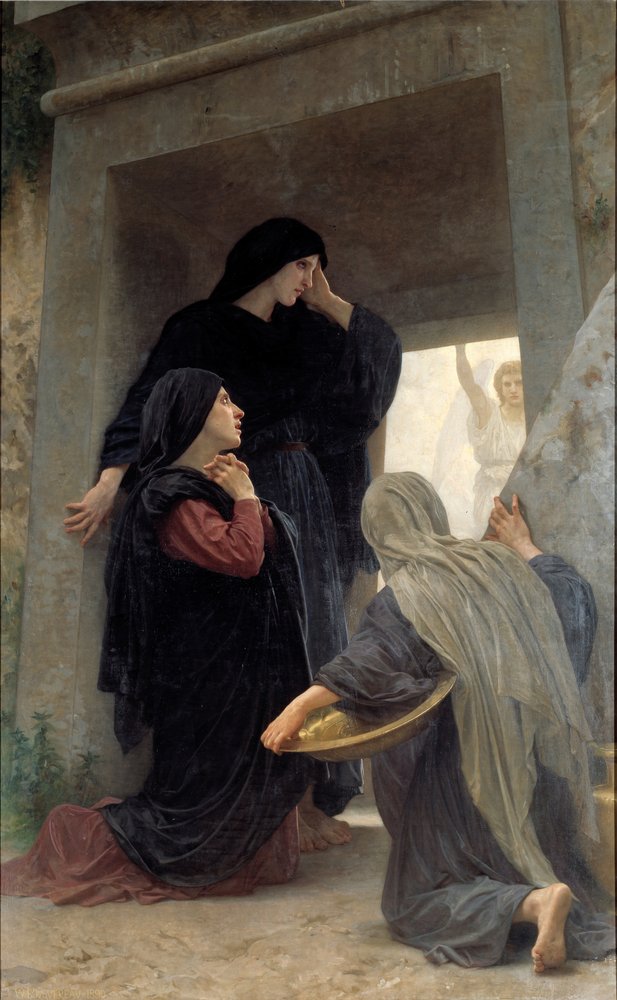 Las santas mujeres en el sepulcro de William-Adolphe Bouguereau