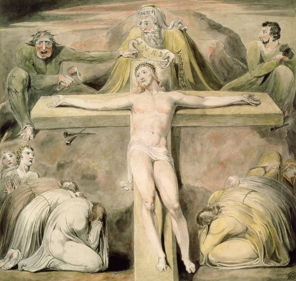 La crucifixión de William Blake