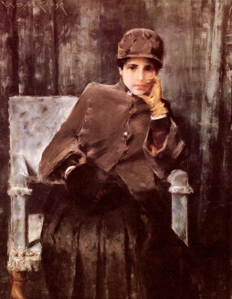 Meditación de William Merritt Chase