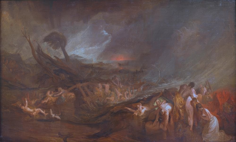 El diluvio de Joseph Mallord William Turner