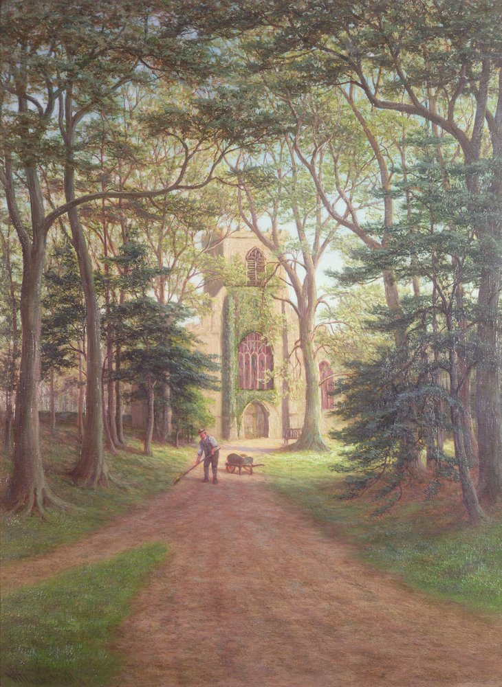 Iglesia de Harewood, Yorkshire de William Mellor