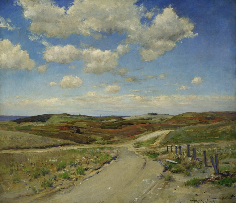 Colinas de Shinnecock de William Merritt Chase