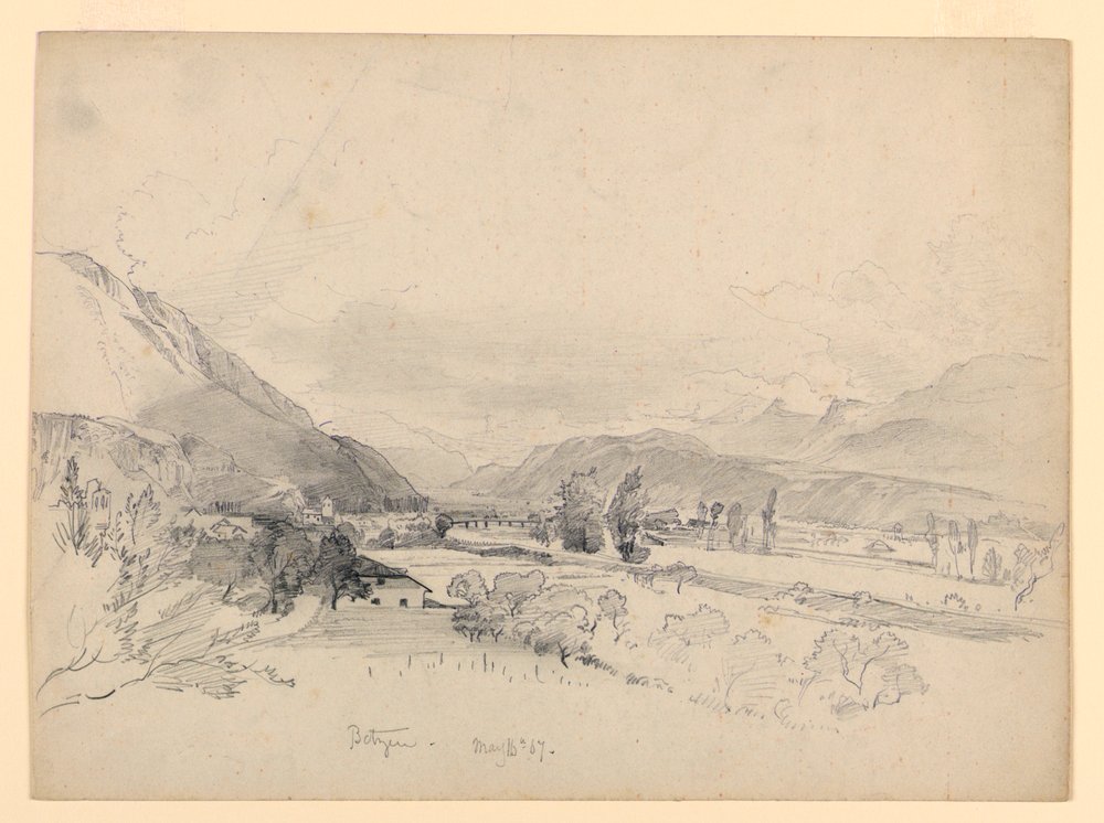 Paisaje, Bautzen, Alemania de William Trost Richards