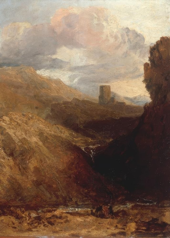 Castillo de Dolbadarn de Joseph Mallord William Turner