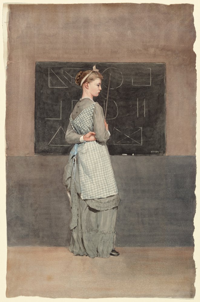 Pizarra, 1877 de Winslow Homer