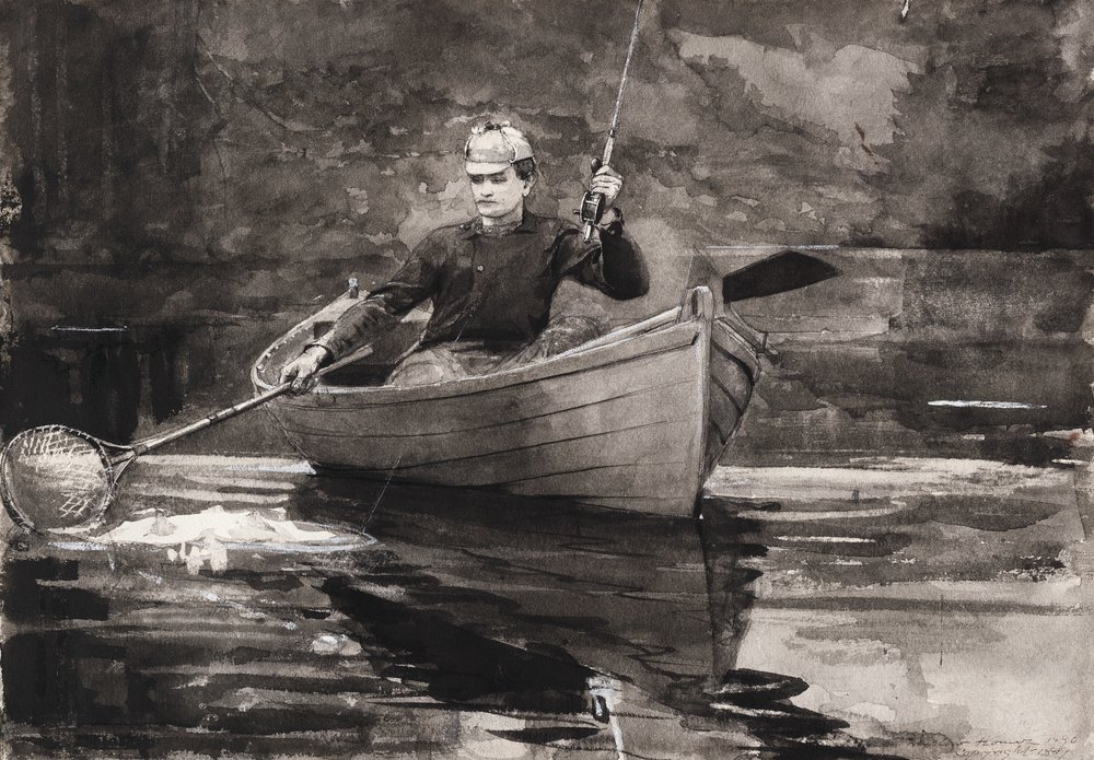Red de pesca de Winslow Homer