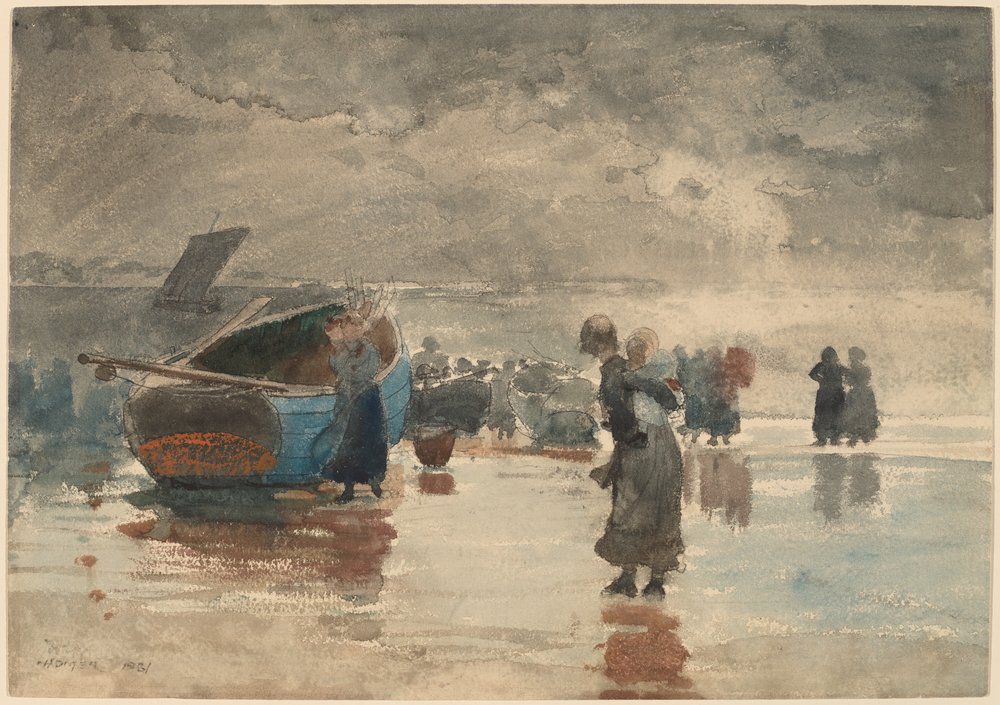 En las arenas de Winslow Homer