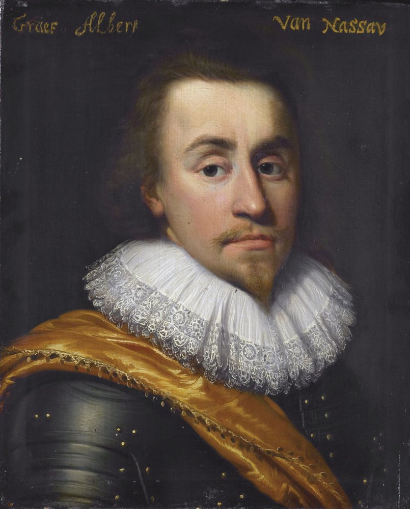 Retrato de Alberto (1596-1626), conde de Nassau-Dillenburg de Jan Anthonisz. van Ravesteyn