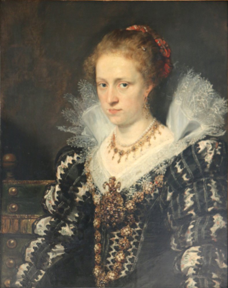 Retrato de Jacqueline van Caestre, esposa de Jean Charles de Cordes de Workshop of Peter Paul Rubens