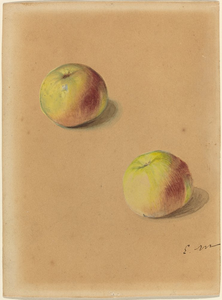 Dos Manzanas de Édouard Manet