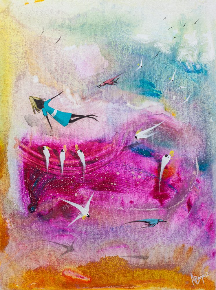 Un vuelo de ensueño lleno de color de Adam Bogusz